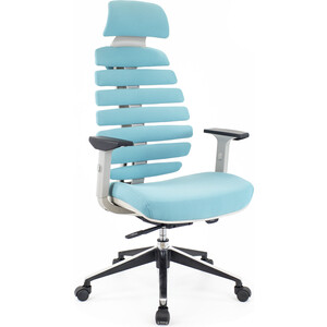 Эргономичное кресло Everprof Ergo Grey ткань бирюзовый кресло руководителя everprof trio grey tm ткань красный