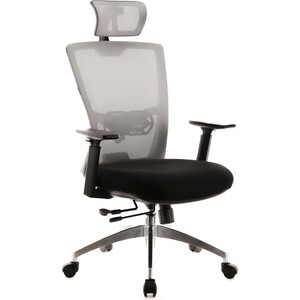 Эргономичное кресло Everprof Polo S сетка серый кресло руководителя everprof opera m сетка серый