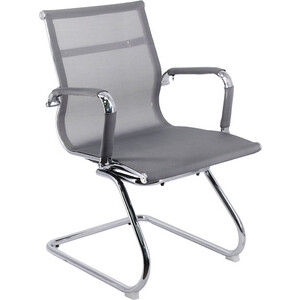 Кресло для посетителей Everprof Opera CF сетка серый кресло для посетителей everprof opera cf сетка серый