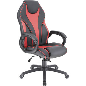 Геймерское кресло Everprof Wing экокожа красный кресло геймерское chairman game 17 экопремиум голубой 00 07024559