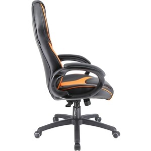 Геймерское кресло Everprof Wing экокожа оранжевый