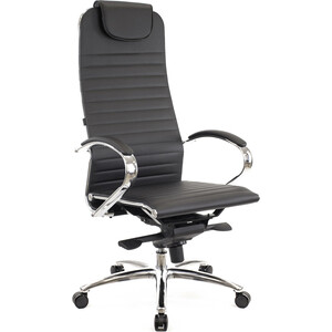Кресло руководителя Everprof Deco экокожа черный кресло руководителя everprof valencia m кожа