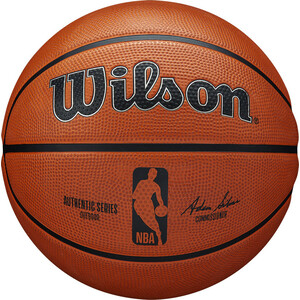 фото Мяч баскетбольный wilson nba authentic, арт. wtb7300xb06, р.6, резина, оранжевый