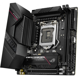 фото Материнская плата asus rog strix b560-i gaming wifi soc-1200 (rog strix b560-i gaming wifi)