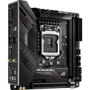 фото Материнская плата asus rog strix b560-i gaming wifi soc-1200 (rog strix b560-i gaming wifi)