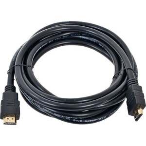 Кабель AOPEN 1.8m м 1.8 м HDMI 19M/M 2.0 ACG711-1.8M exegate ex287723rus кабель hdmi exegate ex cc hdmi2 1 8f 19m 19m v2 0 1 8м 4k uhd ethernet ферритовые кольца позолоченные контакты