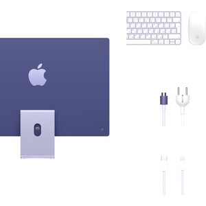 фото Моноблок apple imac (дисплей retina 4,5k, 24 дюйма, m1, 4 порта, 2021 год)