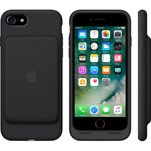 фото Чехол apple чехол smart battery case для iphone 7, чёрный цвет