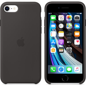 Чехол Apple для iPhone SE, чёрный цвет - фото 4