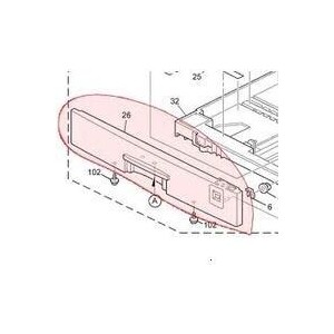 

Крышка - лоток подачи бумаги Ricoh B2432702, B2432702