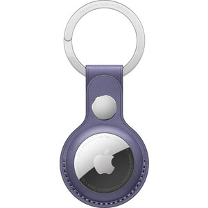 фото Брелок-подвеска apple для airtag с кольцом для ключей, цвет сиреневая глициния (mmfc3zm/a)