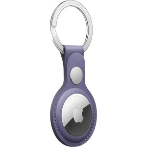 фото Брелок-подвеска apple для airtag с кольцом для ключей, цвет сиреневая глициния (mmfc3zm/a)