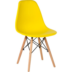 Стул La-Alta Florence в стиле Eames желтый стул la alta florence в стиле eames белоснежный dc111