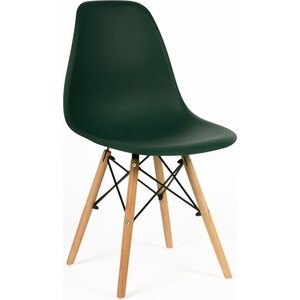 Стул La-Alta Florence в стиле Eames темно-зеленый изумрудный стул la alta palermo в стиле eames малиновый
