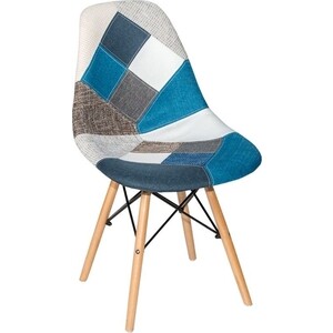 Стул La-Alta Patchwork в стиле Eames синий стул la alta florence в стиле eames алый