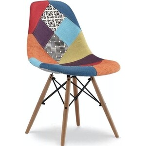 

Стул La-Alta Patchwork в стиле Eames разноцветный, Patchwork в стиле Eames разноцветный