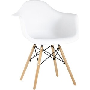 Кресло La-Alta Bari в стиле Eames DAW белый - фото 1