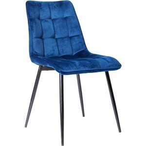 Стул La-Alta Leon синий стул la alta turin в стиле eames синий велюр