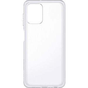 фото Чехол (клип-кейс) samsung galaxy a22 soft clear cover прозрачный (ef-qa225ttegru)