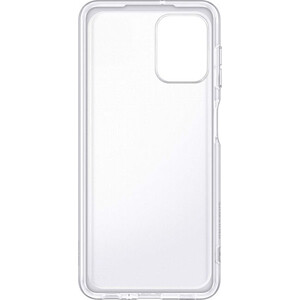 фото Чехол (клип-кейс) samsung galaxy a22 soft clear cover прозрачный (ef-qa225ttegru)
