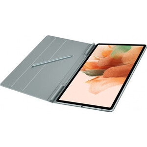 фото Чехол samsung galaxy tab s7+/fe book cover полиуретан св.зеленый (ef-bt730pgegru)