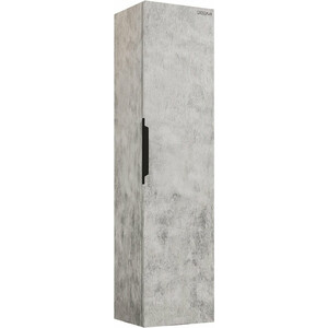 Пенал Grossman Кросс 30х120 бетон (303006) мебель для ванной grossman бруно 80х50 подвесная веллингтон бетон