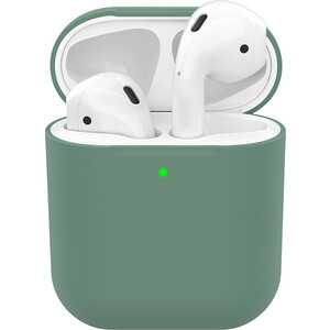 

Чехол для наушников Deppa Ultra Slim для AirPods 1/2, темно-зеленый., Ultra Slim для AirPods 1/2, темно-зеленый.