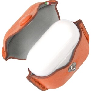 Сумка для наушников Cozistyle Leather Case for AirPods - Orange - фото 2