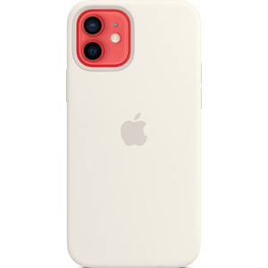 фото Чехол apple magsafe для iphone 12 и iphone 12 pro, белый цвет (mhl53ze/a)
