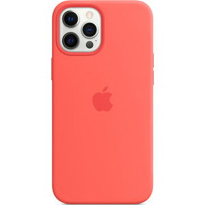 Чехол Apple MagSafe для iPhone 12 Pro Max, цвет ''розовый цитрус'' (MHL93ZE/A) MagSafe для iPhone 12 Pro Max, цвет 
