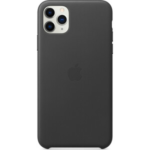 Чехол Apple для iPhone 11 Pro Max, чёрный цвет (MX0E2ZM/A)