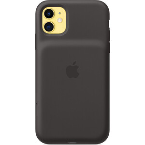 фото Чехол-батарея apple smart battery case для iphone 11, чёрный цвет (mwvh2zm/a)