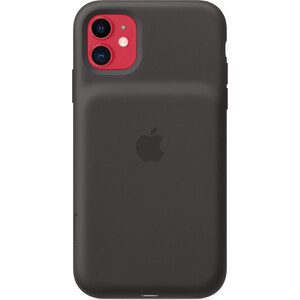 фото Чехол-батарея apple smart battery case для iphone 11, чёрный цвет (mwvh2zm/a)