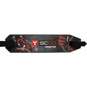 фото Трюковый самокат y-scoo monster 100 mm red