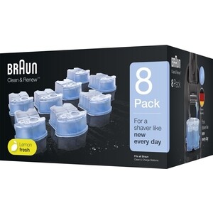 

Картридж с чистящей жидкостью для бритв 8 шт Braun CCR8, CCR8