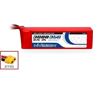 фото Аккумулятор nvision lipo 3800mah 3s 11.1v 35c (xt90 plug) - nvo1873