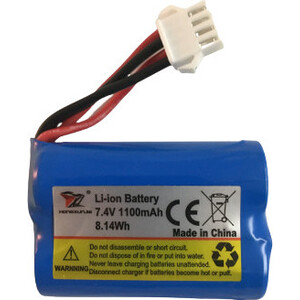 Аккумулятор для катера HJ Battery HJ808 Li-Ion 18500 1100mAh 7.4V разъем YP4 - HJ808-001