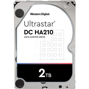 фото Жесткий диск wd original sata-iii 2tb 1w10002 hus722t2tala604 ultrastar dc ha210 (7200rpm) 128mb 3.5'' (1w10002)