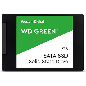 

Накопитель SSD Western Digital (WD) Original SATA III 2Tb WDS200T2G0A Green 2.5'' (WDS200T2G0A), Original SATA III 2Tb WDS200T2G0A Green 2.5" (WDS200T2G0A)