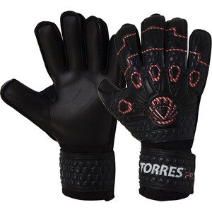 Перчатки вратарские Torres Pro, р. 9, 4 мм черно-бело-красный,