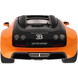 Радиоуправляемая машина Rastar Bugatti Grand Sport Vitesse масштаб 1:14, цвет оранжевый - 70400O - фото 5