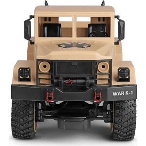 Радиоуправляемый внедорожник WL Toys Army Truck 4WD RTR масштаб 1:12 2.4G - WLT-124301-brown - фото 4