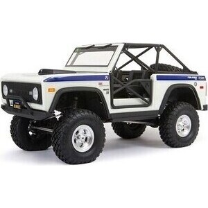 Радиоуправляемый трофи Axial SCX10 III Early Ford Bronco 4WD RTR RTR масштаб 110 24G белый - AXI03014T2 63842₽