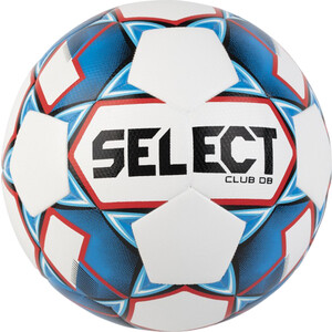 Мяч футбольный Select Club DB бел/син/красн, 5 Club DB бел/син/красн, 5 - фото 1