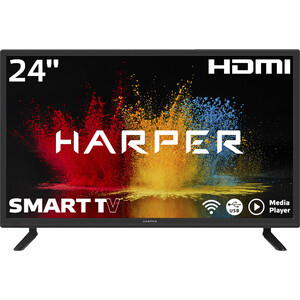 Телевизор HARPER 24R470TS (24'', HD, Smart TV, Android, Wi-Fi, черный)