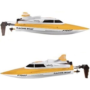 фото Радиоуправляемый катер feilun ft007 high speed boat 2.4g - ft007-yellow