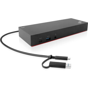 фото Док-станция lenovo thinkpad hybrid usb-c with usb-a dock (40af0135eu)