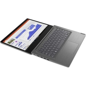 фото Ноутбук lenovo v14-igl grey (82c2001bru)