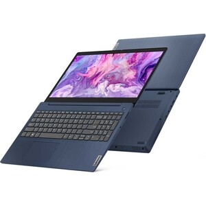 фото Ноутбук lenovo ideapad 3 blue (81x70084rk)