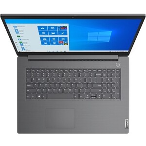 фото Ноутбук lenovo v17-iil grey (82gx0084ru)